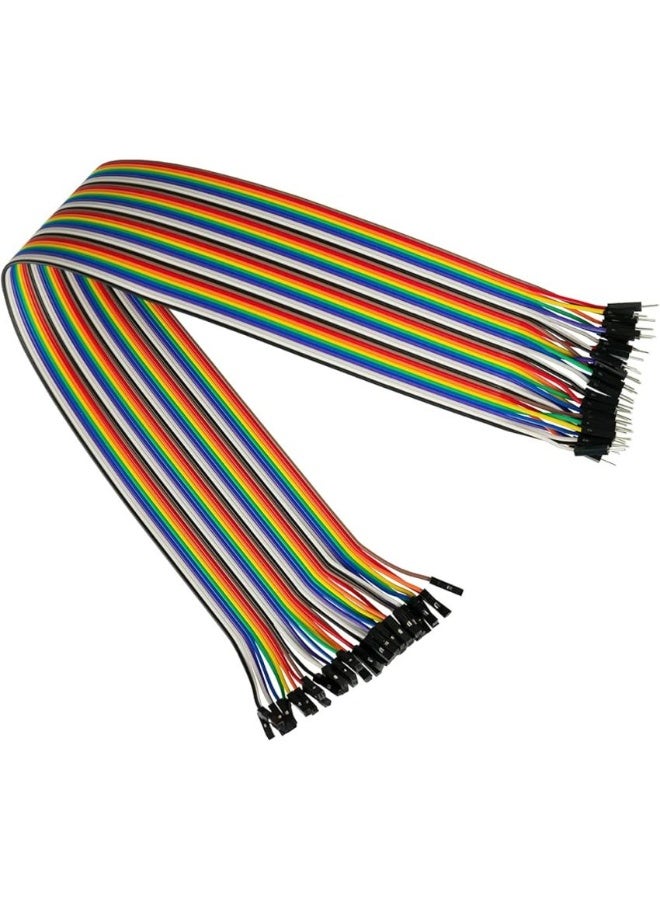 Male to Female Jumper Wire Set 40cm 26AWG Flexible Breadboard Jumper